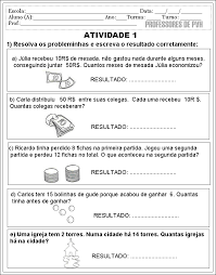 Problemas De Matematica Para O 2 Ano Do Ensino Fundamental Compartilhar Ensino