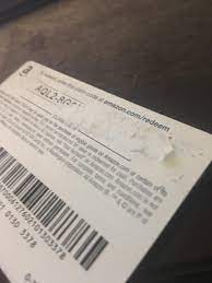 We did not find results for: My Amazon Gift Card S Code Came Off While Scratching Rendering It Useless Mildlyinfuriating