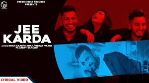 Jee Karda Khan Saab G Khan Mehar Vaani Garry Sandhu Freshmediarecords Youtube