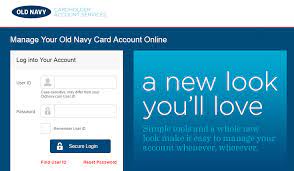 Check spelling or type a new query. Old Navy Credit Card Login