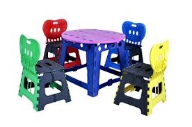 These kids activity table sets are lightweight and easy to carry, yet durable enough to handle the rough and tumble of everyday play. Kids Chair And Table Set Kids Folding Chair And Table Set Manufacturer From Rajkot