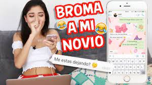 Bromas para mi novio por mensaje. Broma A Mi Novio Con Letra De Cancion Youtube