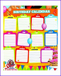 Editable & printable 2021 word calendar templates with holidays available for free download. The Best 15 Employee Birthday List Template Word Usaresatin