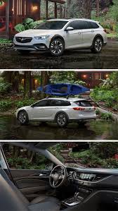 The 2018 Buick Regal Tourx Has A Raised Suspension And Blacked Out Rockers And Fender Cladding Similar To The Subaru Outback And Buick Wagon Buick Regal Buick