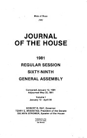 JOURNAL OF THE HOUSE