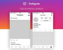 10 Free Instagram Screen Mockup For Designer Smashfreakz Instagram Mockup Free Instagram Instagram Profile Template