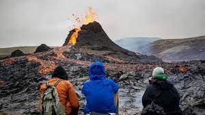 Eruption — i can't stand the rain (4 hits: After Rare Iceland Volcano Eruption People Rush To Catch A Glimpse Abc News