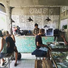 Expect Hipster Surfer Vibes At This Australian Inspired Cafe On The Main Street In Canggu Cafe Concept Cool Cafe Cafe Design