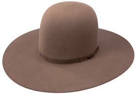 Black band with silver buckle. Resistol Hats Western Wool Felt Cowboy Hats