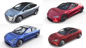 Tesla roadster adalah sebuah kendaraan listrik baterai yang diproduksi oleh produsen mobil listrik tesla motors di california. 3d Tesla Roadster S X Turbosquid 1328617