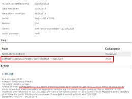 Jul 14, 2021 · legea de la a la z. Despagubiri Instanta Impotriva Cnci Anulare Decizie De Invalidare Anrp