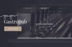 Ginger Restaurant Wordpress Theme Restaurant Ginger Theme Wordpress Restaurant Wordpress Themes Restaurant Wordpress Theme