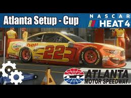 Inside line the genre racing, sports game. Nascar Heat 4 Setups Atlanta Setup For Cup Youtube