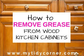 Magic wood furniture cleaner and polish has got a clean and clear stand to be the best pick of the list of today's top rated kitchen cabinet cleaners. How Remove Grease From Wood Kitchen Cabinets