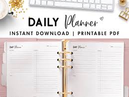 In this post you'll discover the best downloadable pdf templates to use in your bullet journal this year. Download Free Printable Daily Planner Pdf World Of Printables