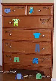 Dresser Clothing Decals Labels Boys Room By Wallapaloozadecals Boys Room Decals Kids Dressers Room Decals