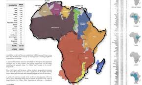 What if some other countries of other continents where to be fit into the african c. True Size Of Africa Continent Is As Big As China India Us And Most Of Europe Put Together Daily Mail Online