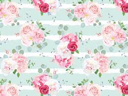 Bilder finden, die zum begriff blumen passen. Jersey Stoff Blumen Bouquet Mint Online Kaufen Kathi Kunterbunt