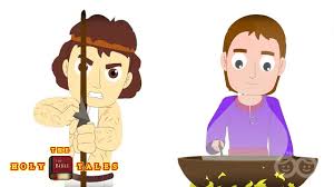 During pregnancy, the two babies were not quiet, pushing each other. Jacob And Esau Story Bedtimeshortstories