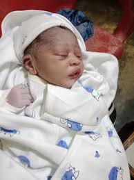 Easter celebration with the arrival of a newborn baby