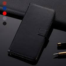 Leather flip Book Case For LAVA Z50 Z92 ...