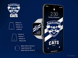 The geelong football club, nicknamed the cats, is a professional australian rules football club based in geelong, victoria, australia.the club competes in the australian football league (afl), the sport's premier competition. Geelong Cats Afl Apple Watch Face Design Add This Design Flickr