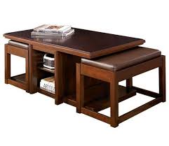 This classic, densely grained wooden set comprises a square coffee table with 4 complementary stools, that nest underneath the top. Coffee Table With Stools And Storage Coffee Table With Seating Coffee Table With Stools Underneath Coffee Table