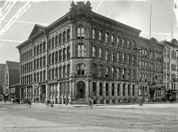 C 1908 Mcgraw Building And Michigan Savings Bank Detroit Vintage Architecture Building Photo