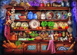 Maybe you would like to learn more about one of these? China Cupboard 1000 Piece Puzzle China Cupboard Jigsaw Puzzles Old Kitchen