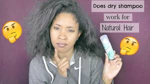 Biotin shampoo and conditioner for hair growth this shampoo assists stimulate hair growth, slows graying and prevents baldness. Hair Does Dry Shampoo Work For Natural Hair Youtube