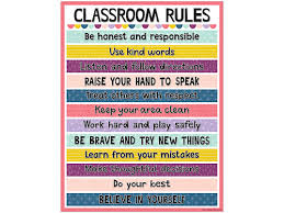 When choosing the vocabulary to use in. Oh Happy Day Classroom Rules Poster At Lakeshore Learning