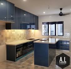 Menggunakan model minimalis untuk kitchen set aluminium memang sangat bagus, diatas adalah model lama karena masih mmenggunakan engsel yang tampak luar, bisa di katakan bahkan kitchen ini terbilang murah, bila yang kualitasnya tinggi otomatis harga nya juga cukup tinggi. A L Aluminium Kitchen Cabinet Reviews Facebook
