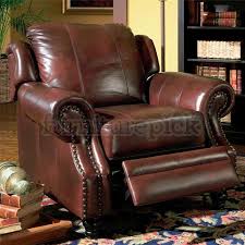 Princeton Leather Recliner Leather Accent Chair Affordable Leather Chair Brown Leather Chairs