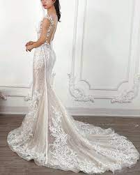 Mermaid Lace Appliques Bridal Gown Wedding Dress Wedding Dresses Wedding Dresses Lace Custom Wedding Dress