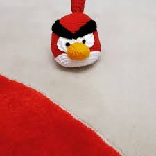 Angry Birds Angry Birds Birds Crochet Earrings