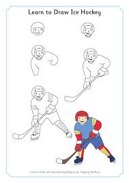 Children Playing Hockey Drawing Contoh Soal Dan Materi Pelajaran 5 To color in your hockey player drawing you can use colored pencils and markers or even watercolor if you're experienced with it. children playing hockey drawing