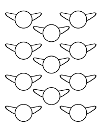 Baby Yoda Macarons Macarons Macaron Template Macaroon Template