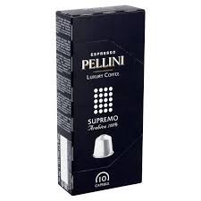 Pellini Luxury Supremo Nespresso Compatible Coffee Capsules 10 Per Coffee Capsules Coffee Nespresso Compatible