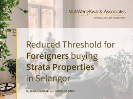 Jdt vs selangor 2018 hd liga super malaysia rangkuman perlawanan johor southern tigers (jdt) berjaya. Threshold Foreigners Strata Properties Selangor Lawyer