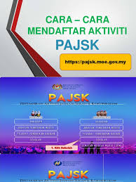 Anda boleh teruk klik artikel ini untuk mendapatkan maklumat lanjut lagi. Cara Daftar Aktiviti Pajsk Online