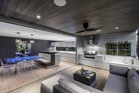 Small Brisbane Design Firm Wins Big In London The Interiors Addict Outdoor Kitchen Design Outdoor Kitchen Indoor Outdoor Kitchen