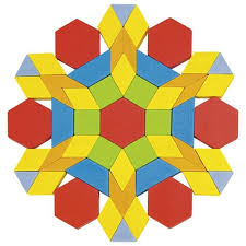 Geometric Wooden Pattern Blocks In 2020 Pattern Blocks Wooden Pattern Math Patterns