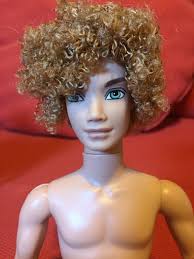 BARBIE MY SCENE Bryant Ken Doll Articulate Joint Blonde Curly Hair $16.00