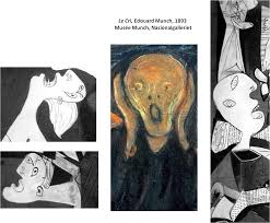 Kullanılan renk ve tonları üretimin sonucuydu; Picasso Guernica A La Lumiere Du Symbole Analyse De L Oeuvre Trajets Litteraires