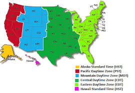 Us Military Us Military Time Zones