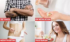 If you have had coronavirus symptoms, please read our full coronavirus guidance it will depend on your specific heart condition. You Can Donate Blood If You Have A Tattoo Or Are On Medication Nurse Busts Myths On Giving Blood Daily Mail Online