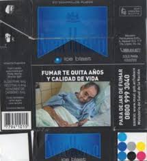In addition to being a normal mentholated cigarette, the ice blast also contains a menthol capsule inside. Cigarette Pack Marlboro Ice Blast Argentina Col Ar Ct 0187