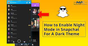 Go to play store, download substratum, and install it. How To Enable Night Mode In Snapchat For A Dark Theme