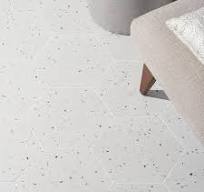 Ivy Hill Tile Malati White Confetti 12.5 in. x 14.5 in. Matte Porcelain  Hexagon Floor and Wall Tile (10.51 sq. ft./Case) EXT3RD105939