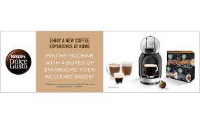 Maybe you would like to learn more about one of these? Nescafe Dolce Gusto Kp123b43 Mini Me Bundle By Krups With Starbucks Coffee Dolce Gusto Pod Machine Plastic 1500 W Grey And Black Amazon Co Uk Home Kitchen